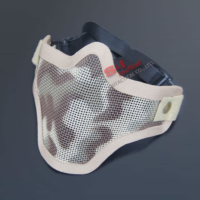 TMC V5 Strike Mesh Half Face Skull Mask